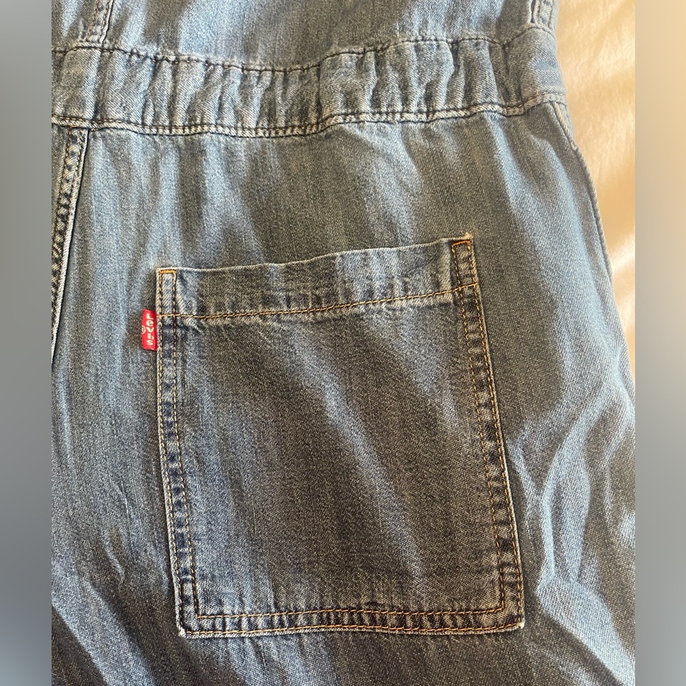 LEVIS , Stylish Blue Denim Jumpsuit - Picture 7 of 14